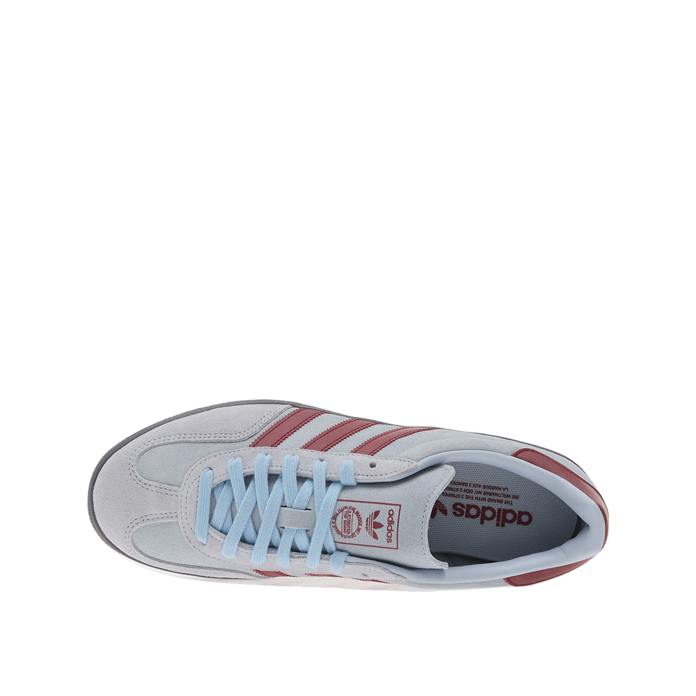 Adidas Gazelle - Sneakersy męskie Clear Sky/Noble Maroon