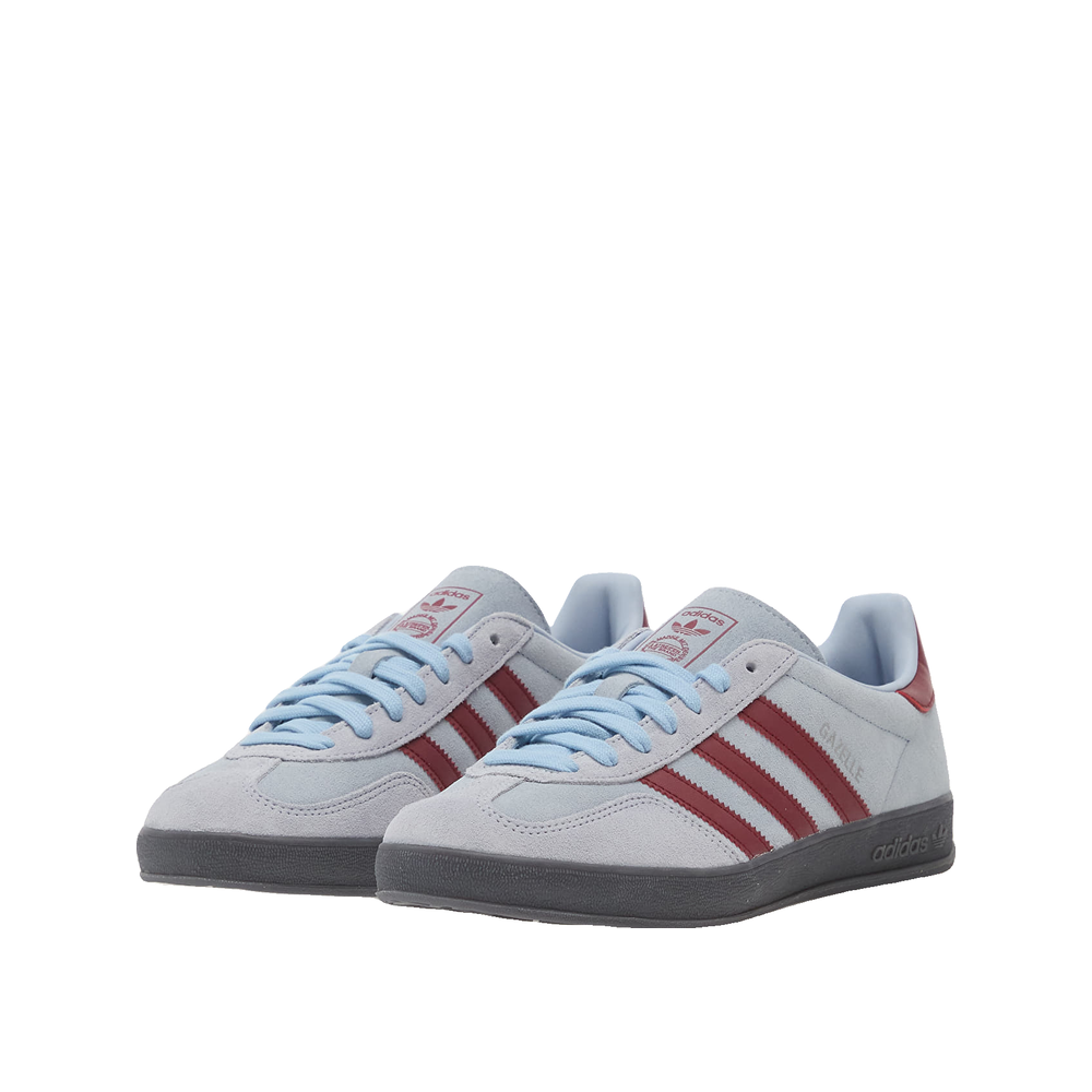 Adidas Gazelle - Sneakersy męskie Clear Sky/Noble Maroon