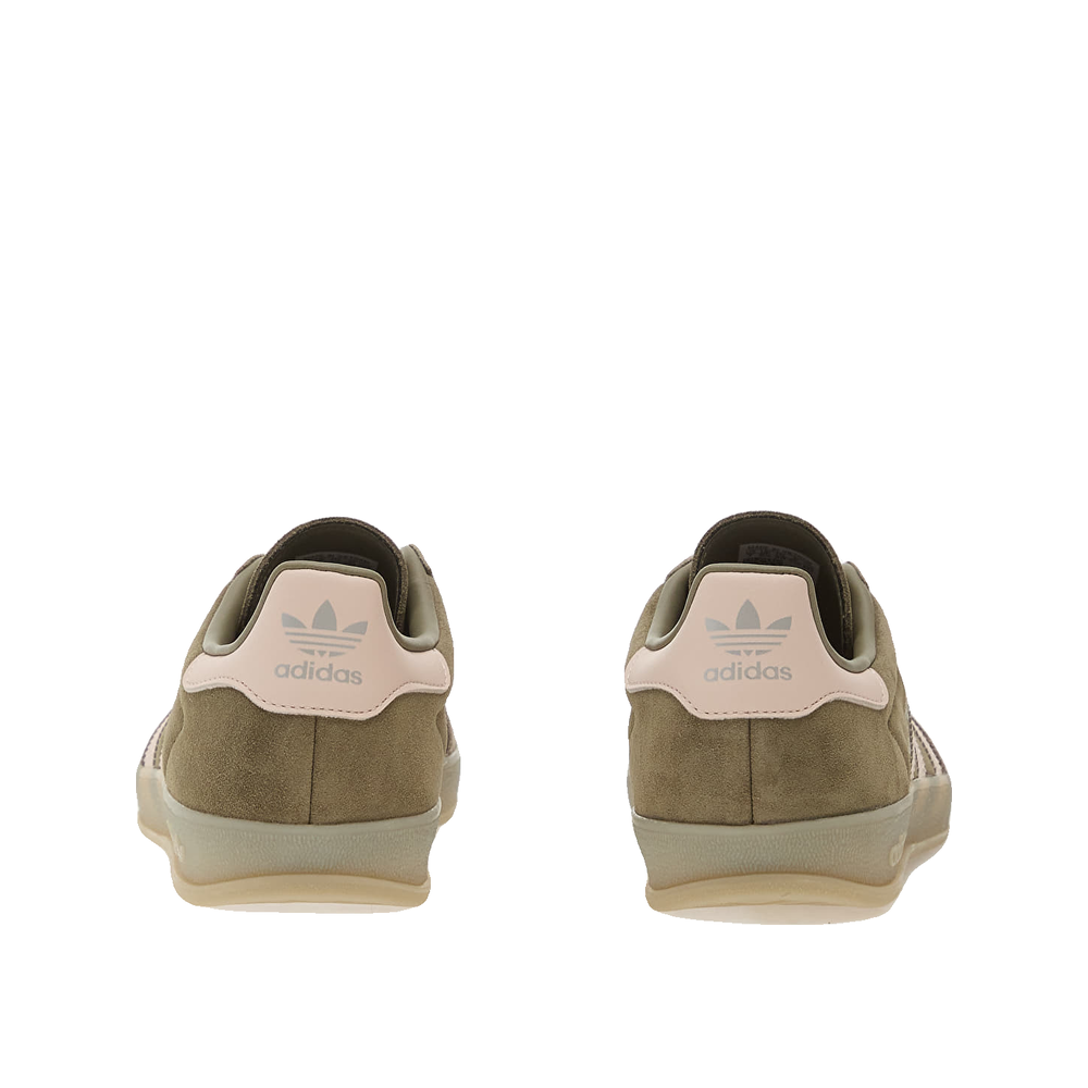 Adidas Gazelle Indoor - Herren-Sneaker Olive Strata/Wonder Aqua/Clay