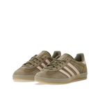 Adidas Gazelle Indoor - Herren-Sneaker Olive Strata/Wonder Aqua/Clay