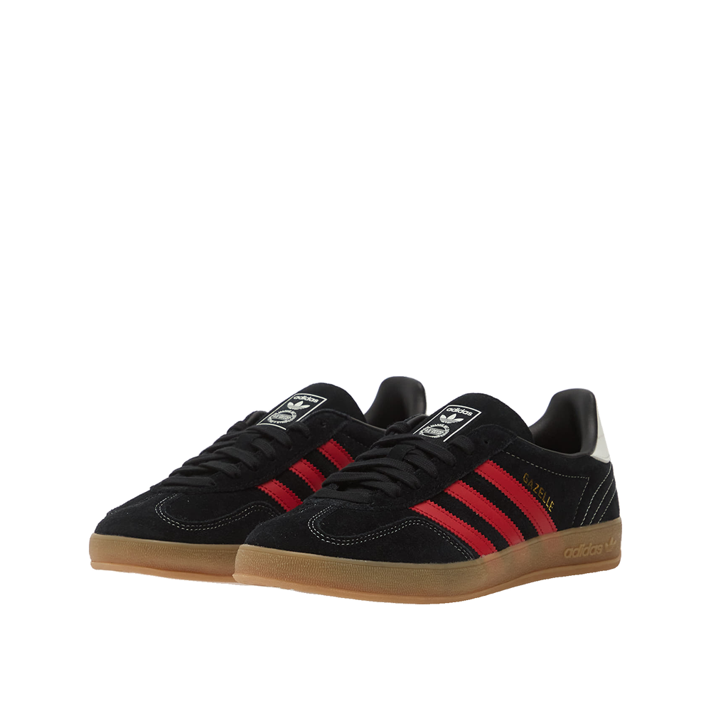 Adidas Gazelle - Baskets Homme Noir/Rouge