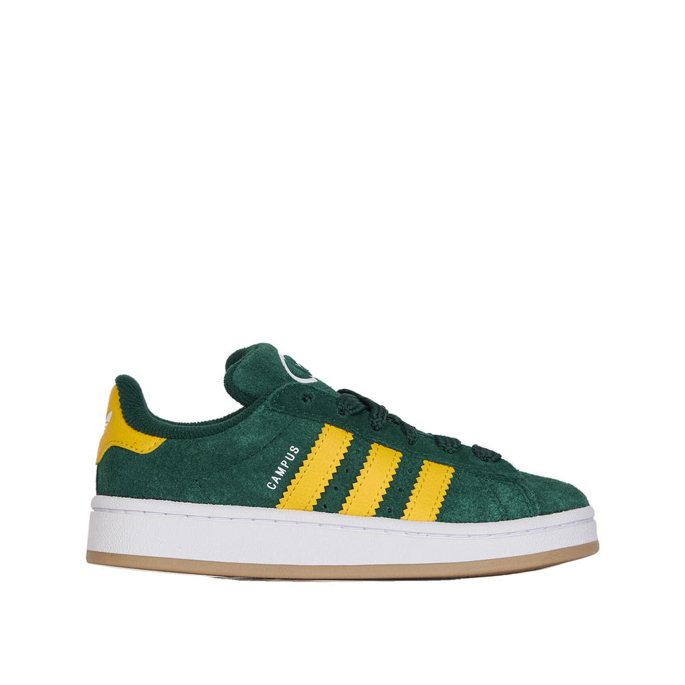 Adidas Campus 00s - Kindersneakers Groen/Geel