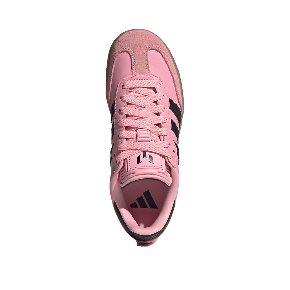 Adidas Samba Messi - Children's Football Boots Light Pink/Black