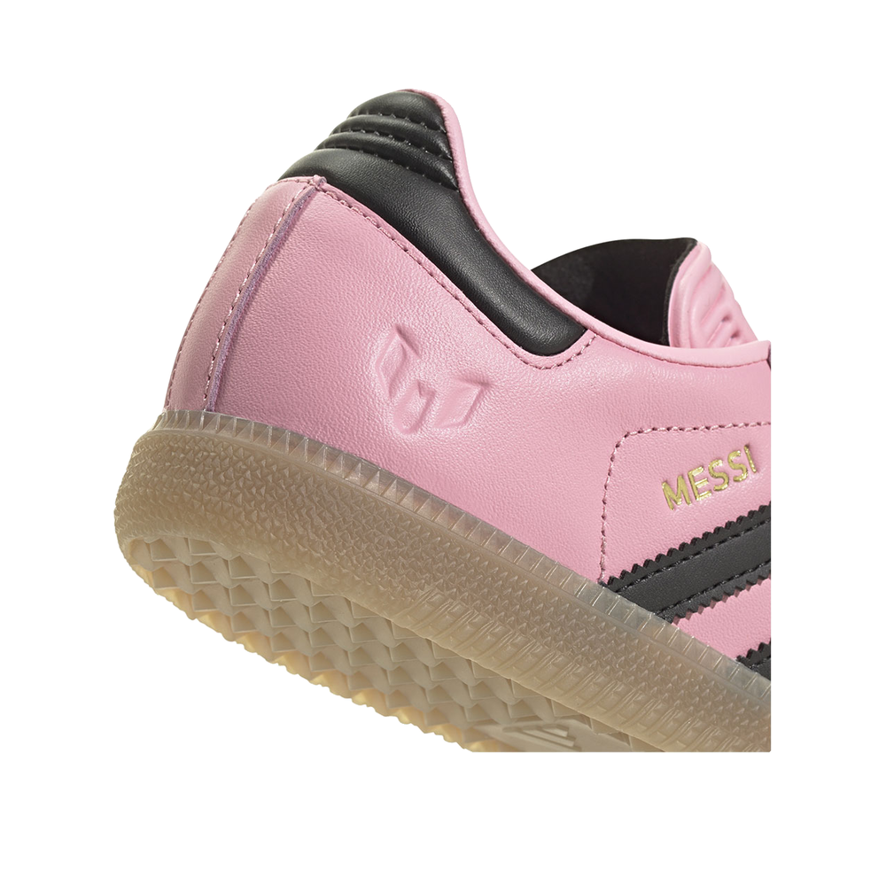 Adidas Samba Messi - Children's Football Boots Light Pink/Black