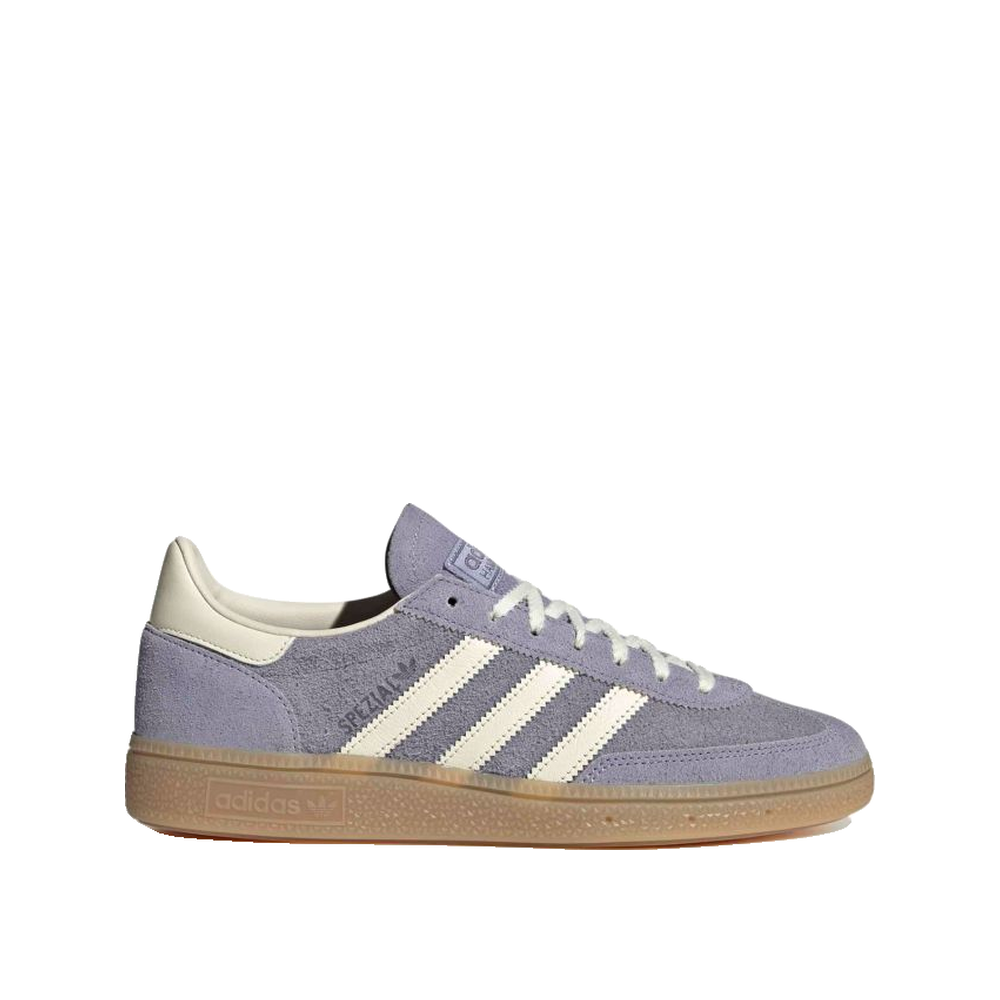 Adidas Handball Spezial - Sneakersy damskie Srebrny fiolet/Kremowy
