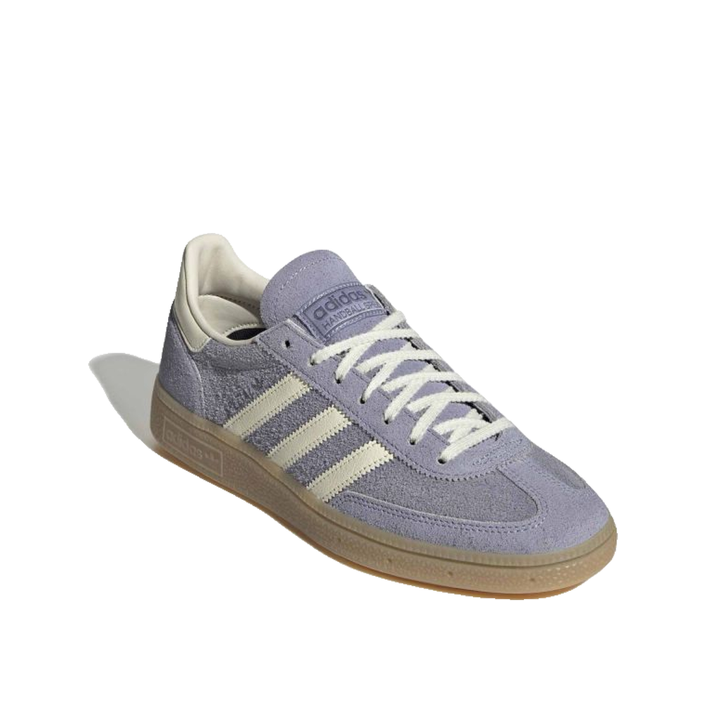 Adidas Handball Spezial - Sneakersy damskie Srebrny fiolet/Kremowy
