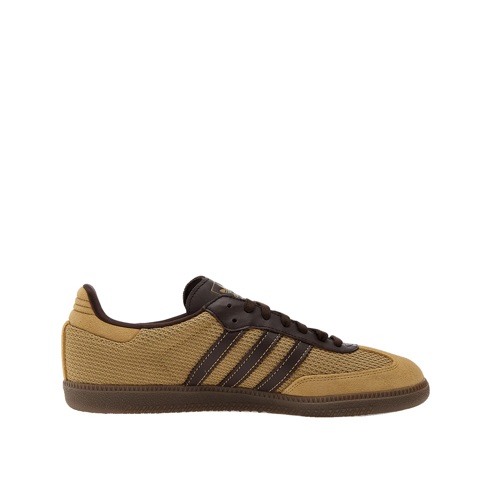 Adidas Samba OG - Sneakersy męskie Złocisty beż/Ciemny brąz