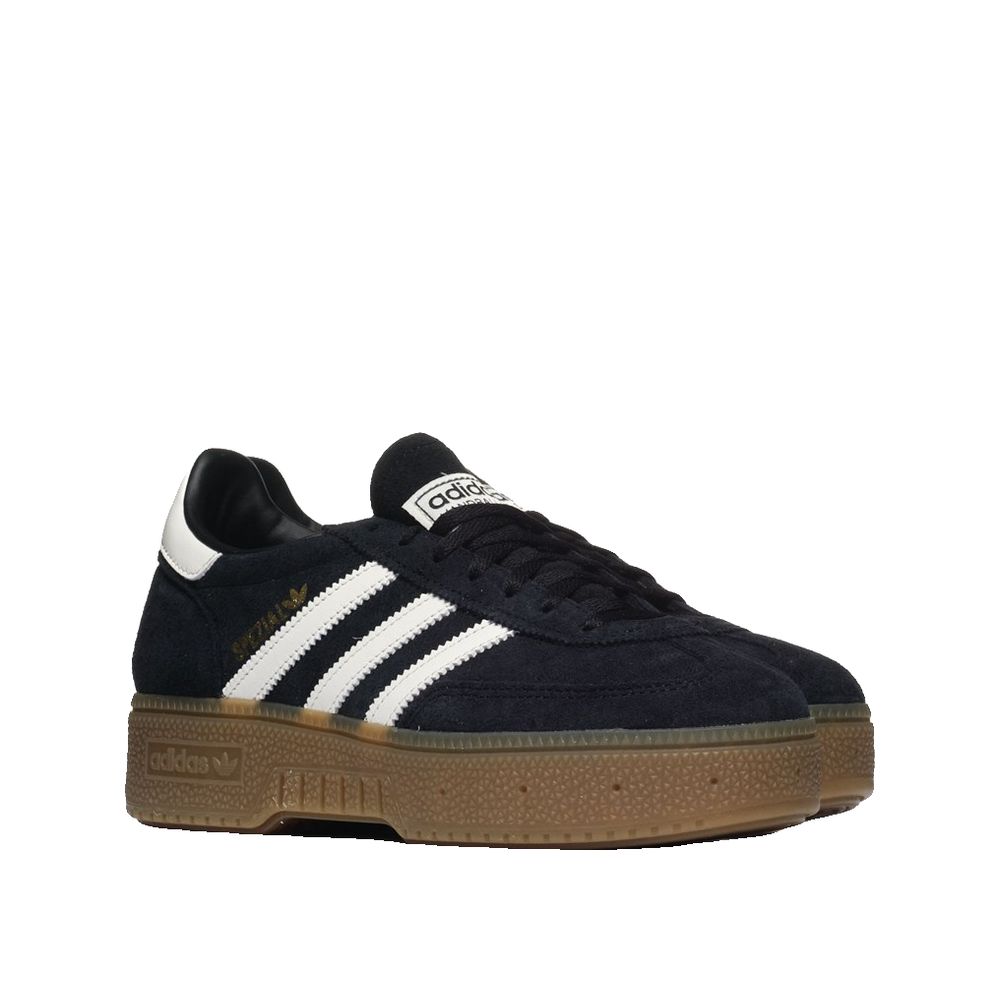 Adidas Handball Spezial - Sneakersy damskie Czarny/Biały/Brązowy