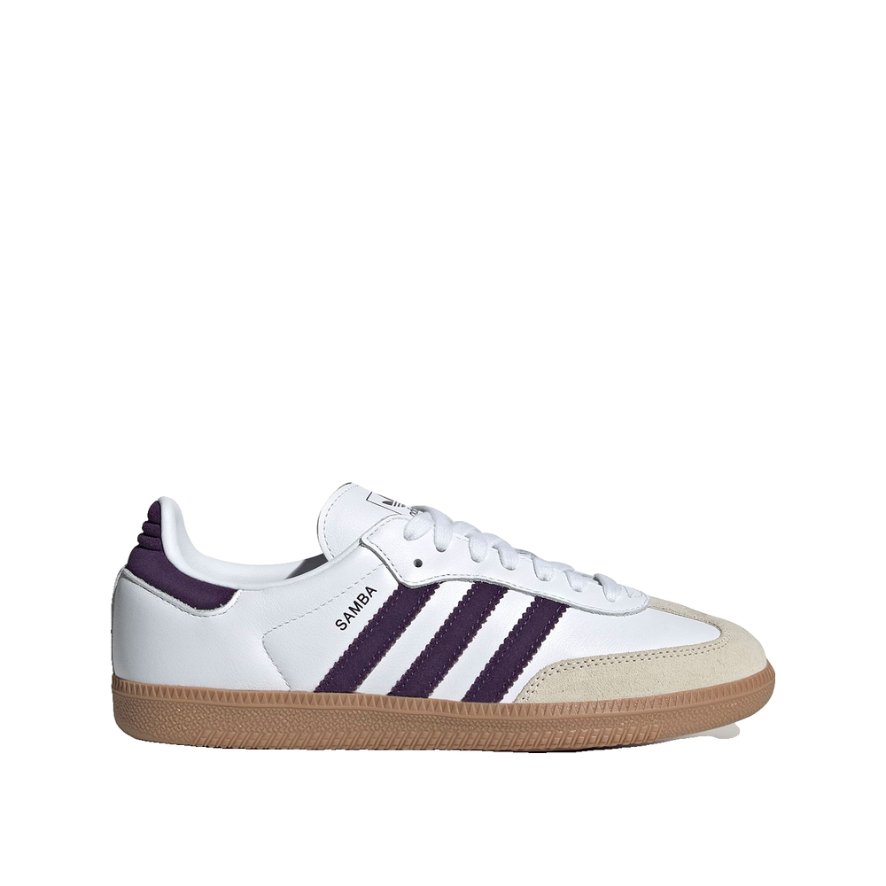Adidas Samba OG W – Damen-Sneaker Weiß/Lila