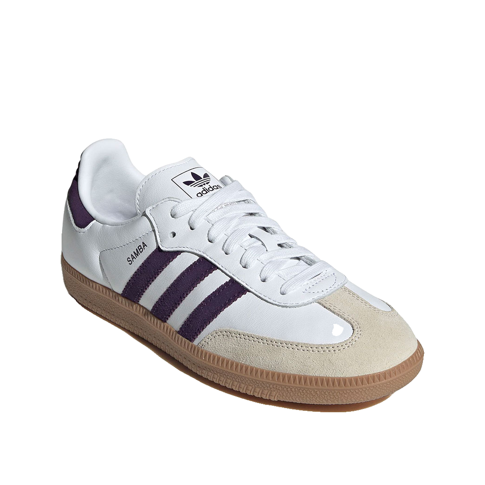 Adidas Samba OG W – Damen-Sneaker Weiß/Lila