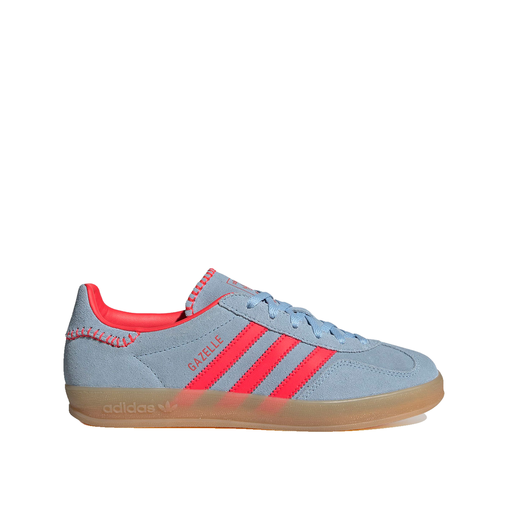 Adidas Gazelle Indoor - Dames sneakers Blauw/Rood