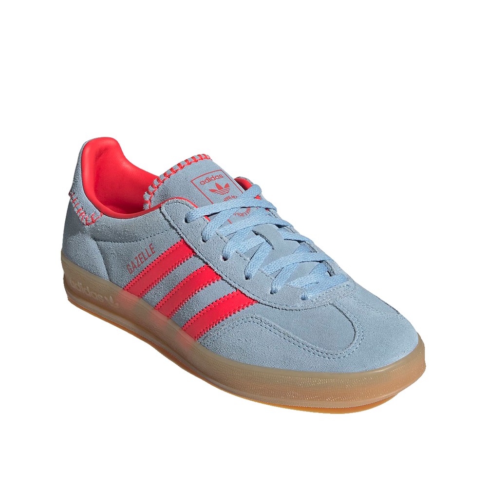 Adidas Gazelle Indoor - Dames sneakers Blauw/Rood