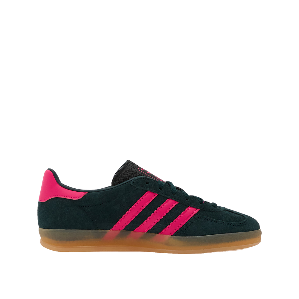Adidas Gazelle Indoor - Dames sneakers Aura Ivy/Shock Pink/Gum