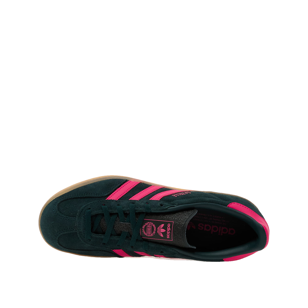 Adidas Gazelle Indoor - Dames sneakers Aura Ivy/Shock Pink/Gum