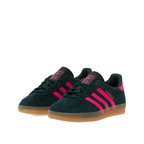 Adidas Gazelle Indoor - Dames sneakers Aura Ivy/Shock Pink/Gum