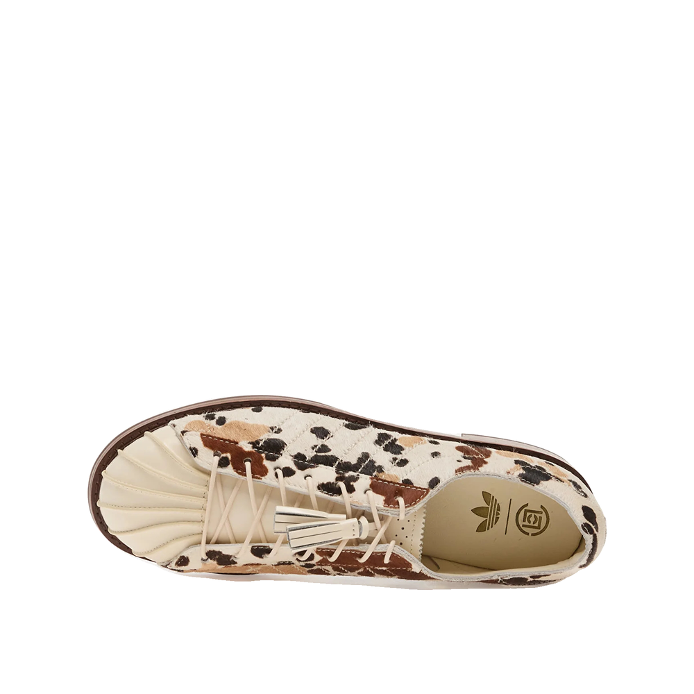 Adidas Superstar Clot By Edison Chen - Men's Trainers White/Brown