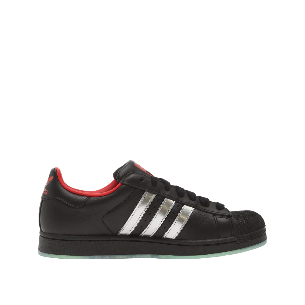 Adidas Superstar II - Baskets Homme Noir/Argent