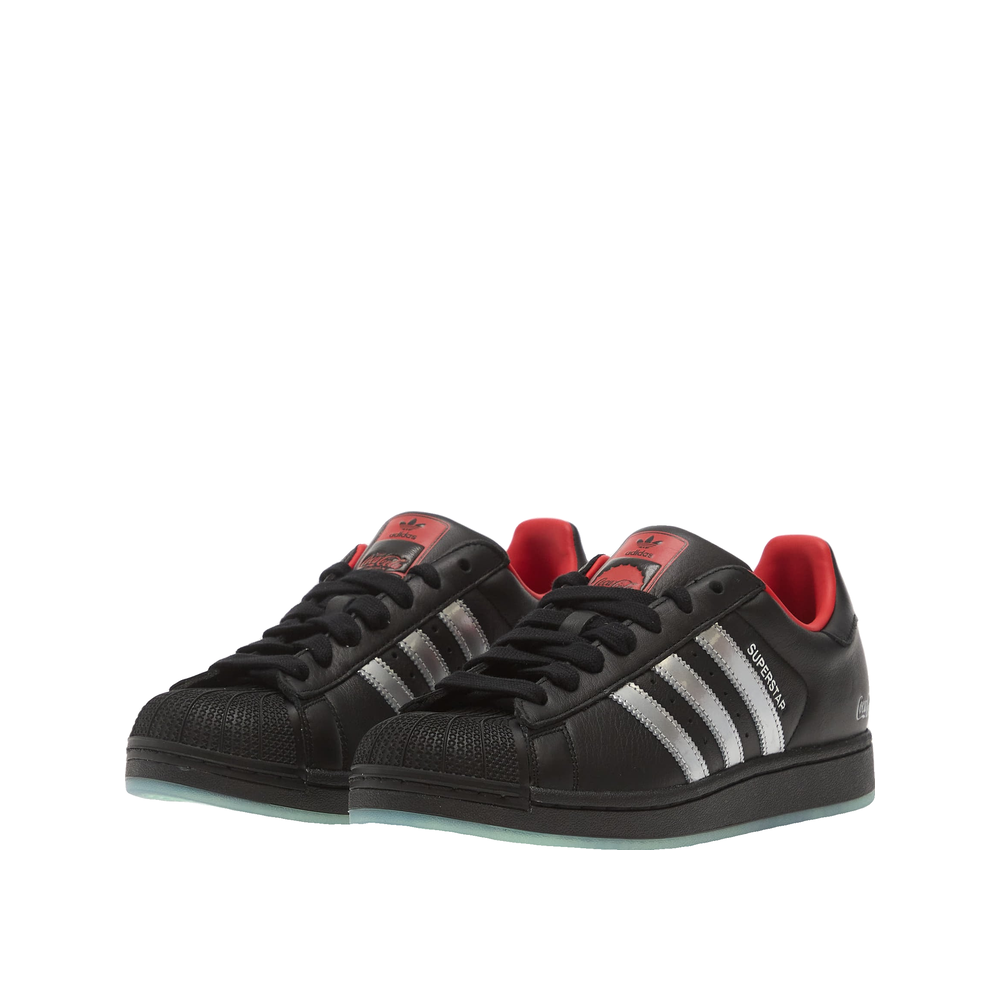 Adidas Superstar II - Baskets Homme Noir/Argent