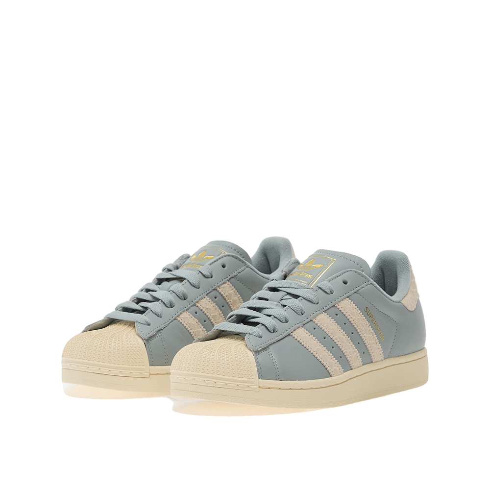 Adidas Superstar II W – Damen-Sneaker Weiß/Metallic-Gold