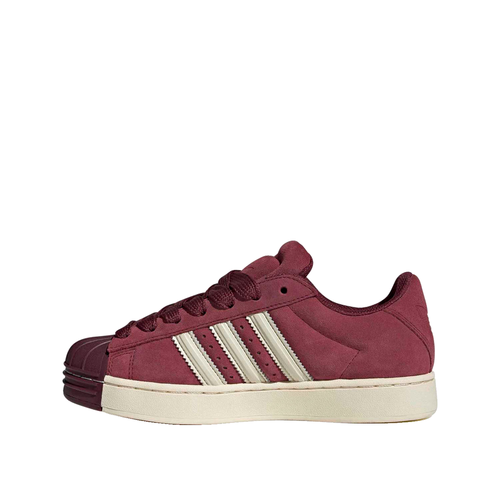 Adidas Superstar ST W - Sneakers Dam Röd/Vit/Maroon