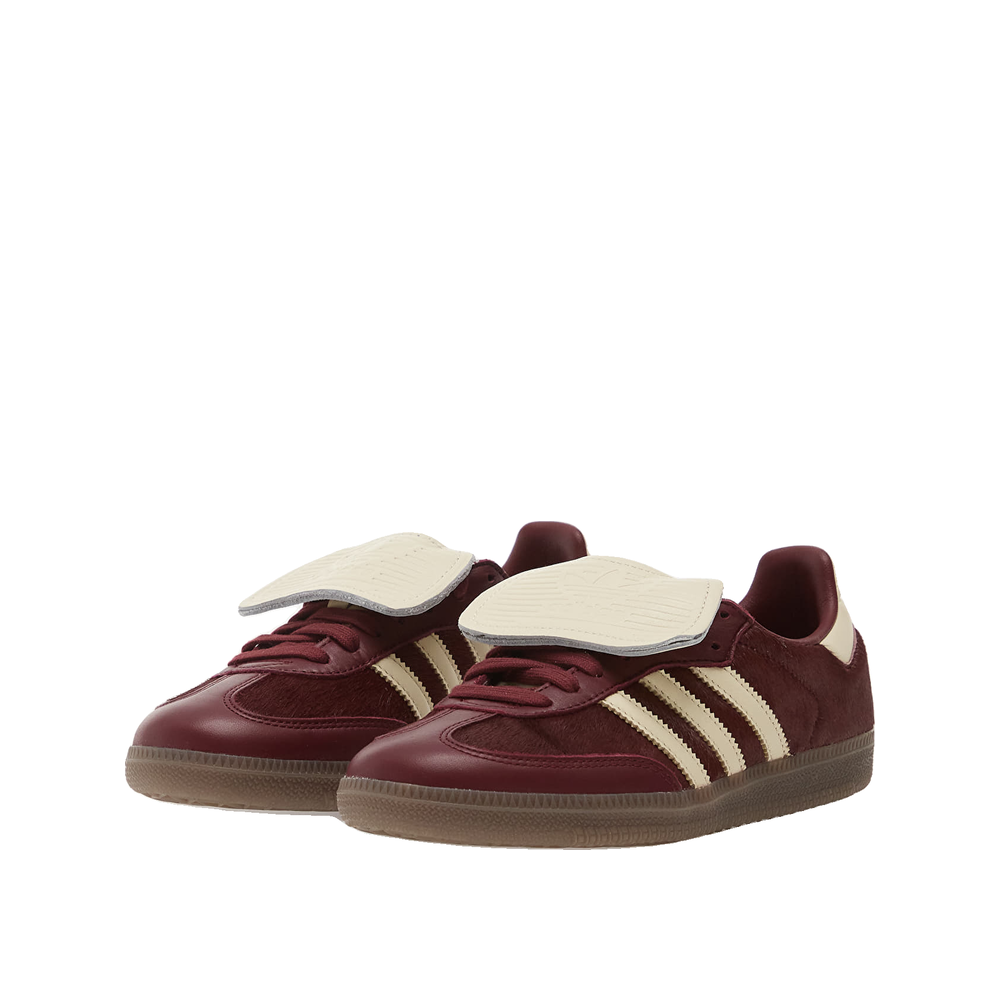 Adidas Samba LT - Sneakersy damskie Czerwone/Kremowe