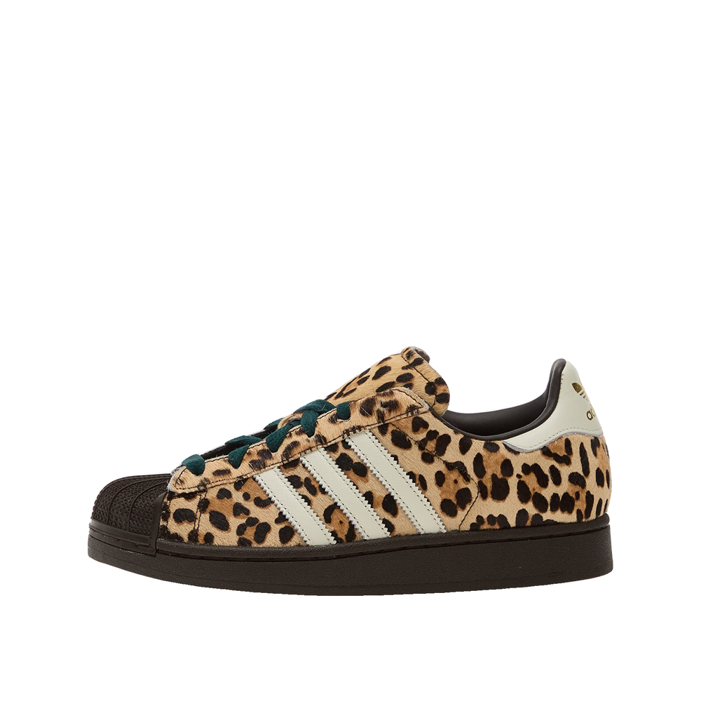Adidas Superstar II - Sneakers Dame Mørkebrun/Elfenben/Metallisk guld