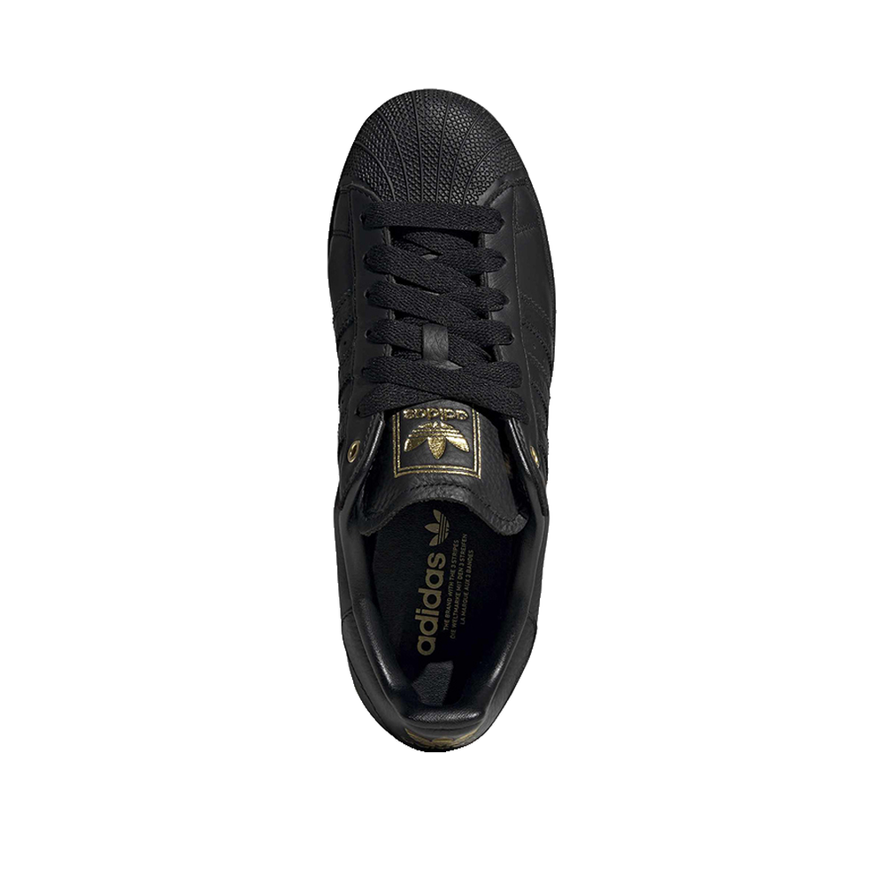 Adidas Superstar II – Sneakersy męskie Czarny/Złoty