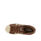 Adidas Superstar II - Sneakers Uomo Marrone/Bianco crema/Argento metallizzato