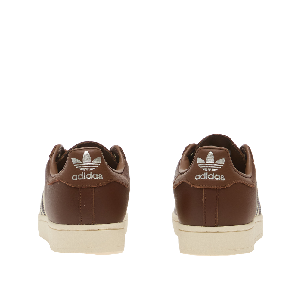 Adidas Superstar II - Sneakers Uomo Marrone/Bianco crema/Argento metallizzato