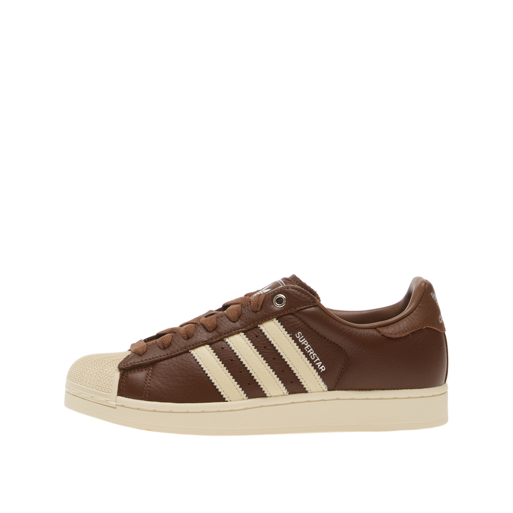 Adidas Superstar II - Sneakers Uomo Marrone/Bianco crema/Argento metallizzato