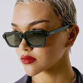 Adisa Fog Olive Sunglasses
