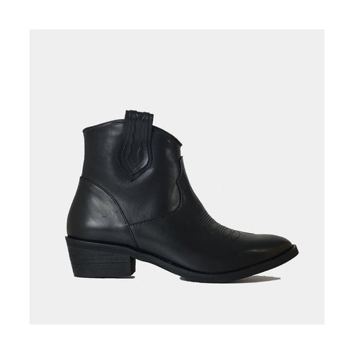 Boots Santiags Ann Tuil Adore - Cuir Noir