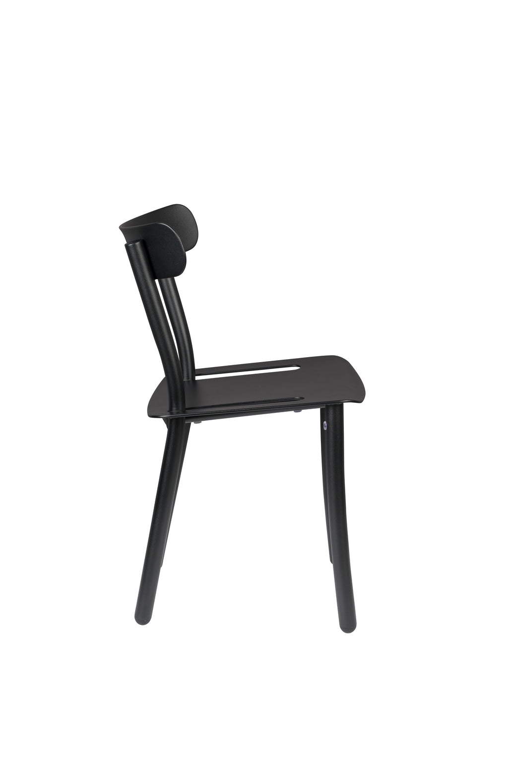 Friday - Outdoor Chair - Aluminum - Black