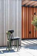Friday - Outdoor Chair - Aluminum - Black