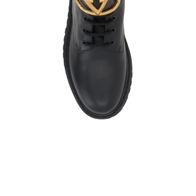 Bottes - Valentino Garavani Vlogo Ankle  - Black