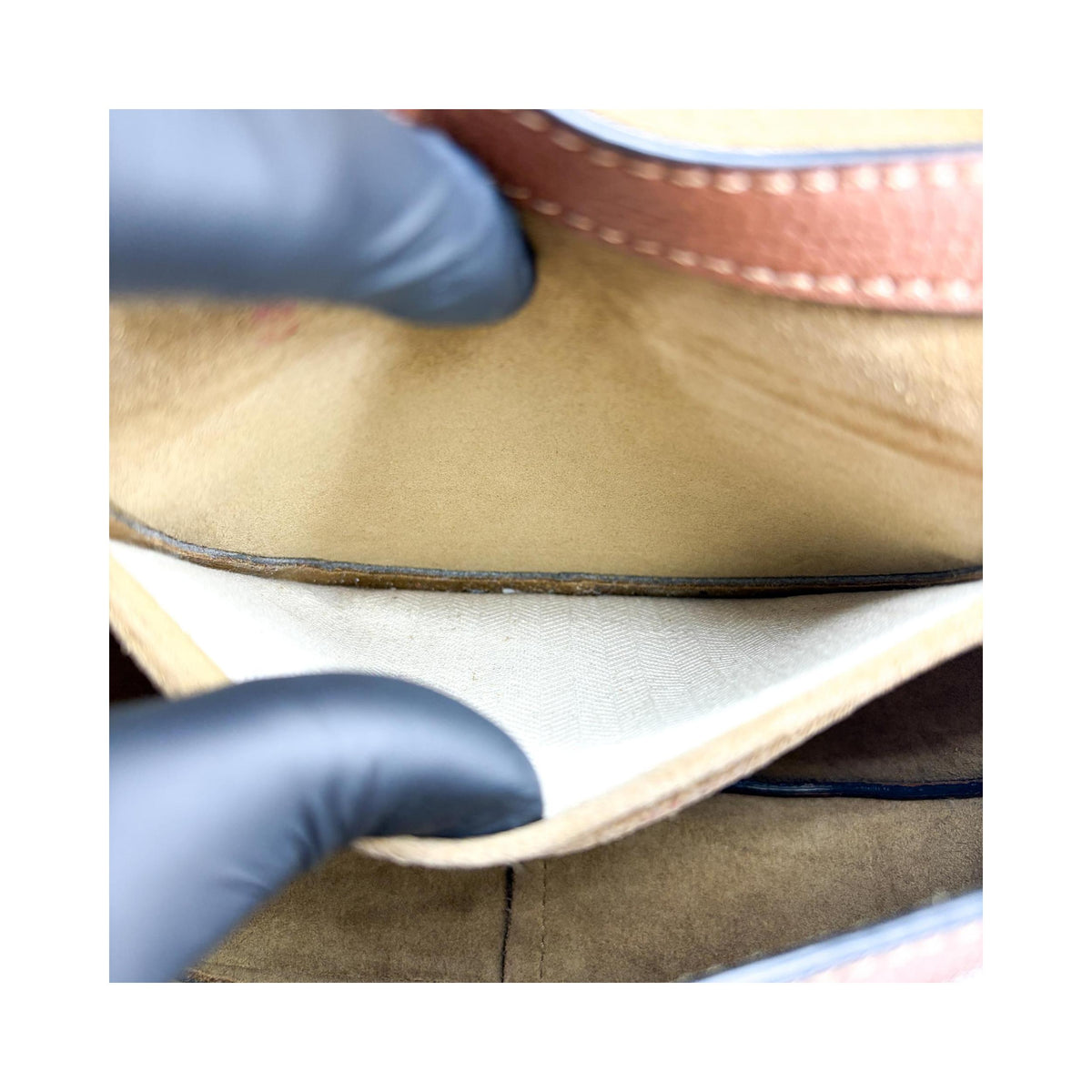 Sac Porté Épaule Loewe Gate Mini Cuir - Marron