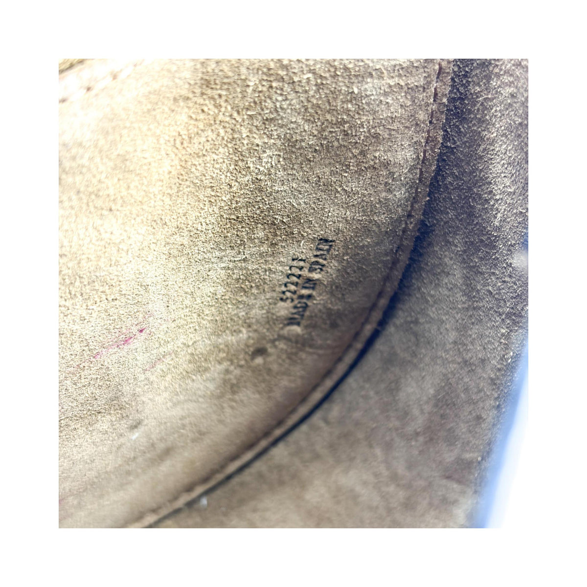 Sac Porté Épaule Loewe Gate Mini Cuir - Marron