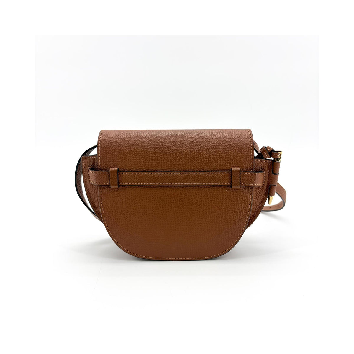 Sac Porté Épaule Loewe Gate Mini Cuir - Marron