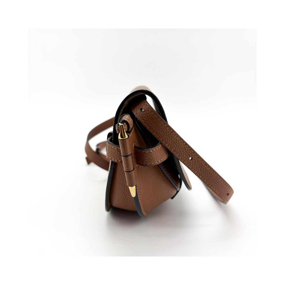 Sac Porté Épaule Loewe Gate Mini Cuir - Marron