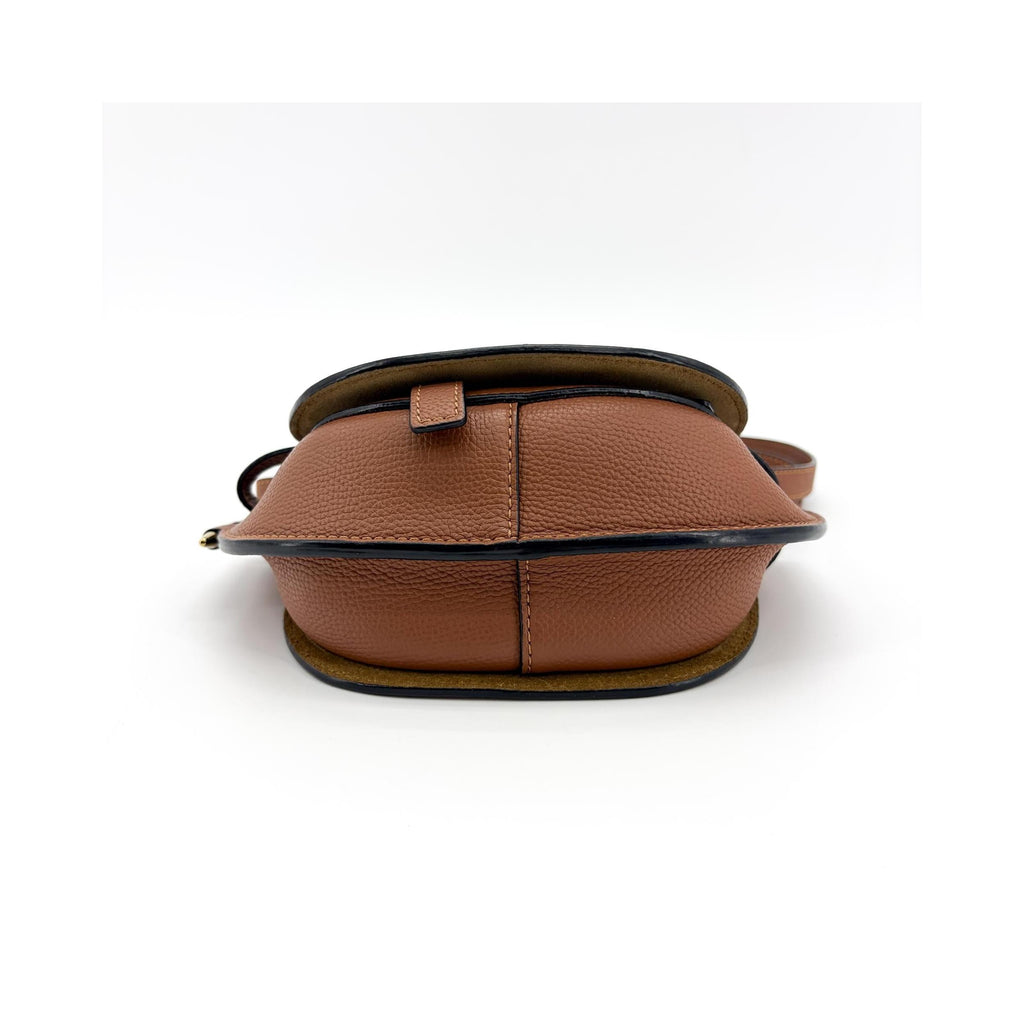 Sac Porté Épaule Loewe Gate Mini Cuir - Marron