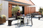 Friday - Outdoor Chair - Aluminum - Green