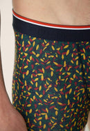 Boxer Vert Sapin Imprimé Gavotte - Marius Gavotte Vert Sapin