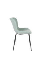 Junzo Rib - Dining Chair - Fabric - Light Green