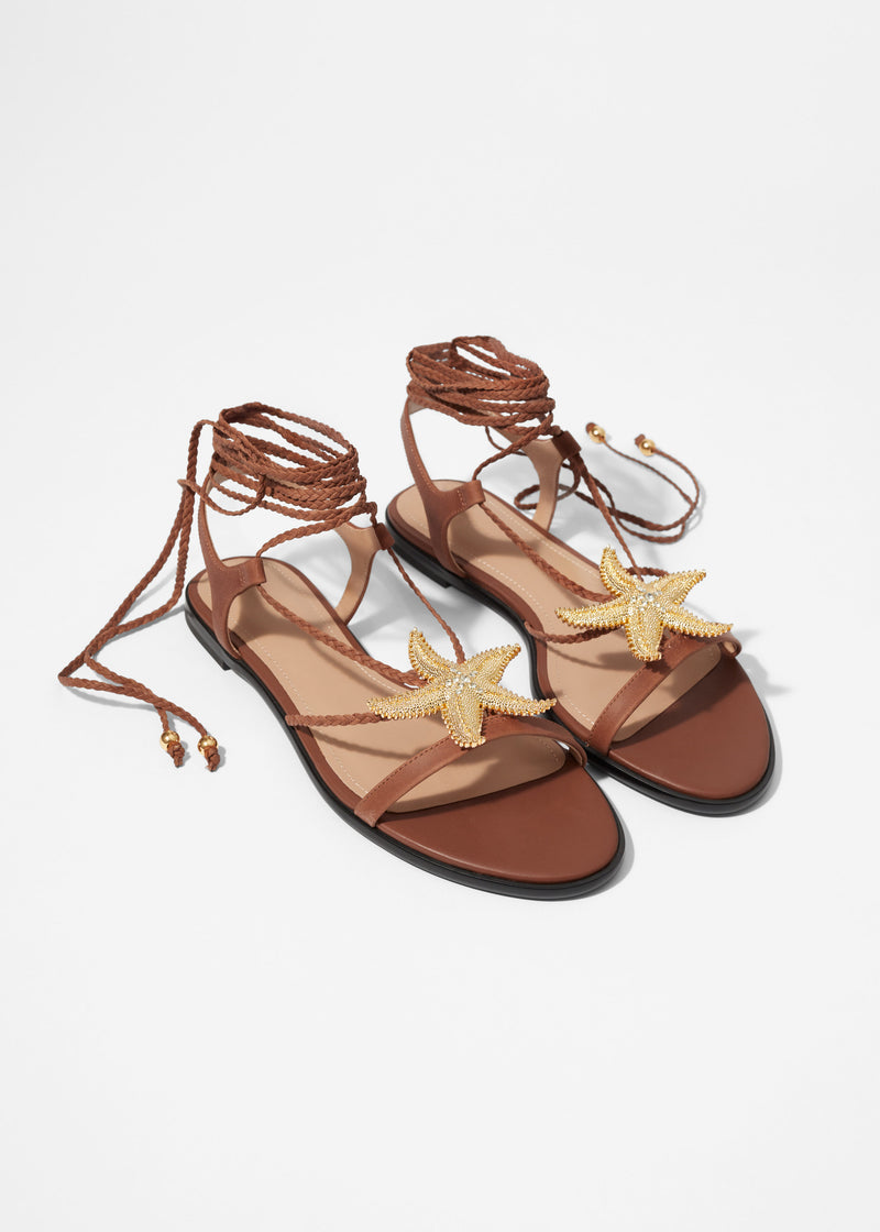 Shoes Rio High Leg Sandal - Brown - Women