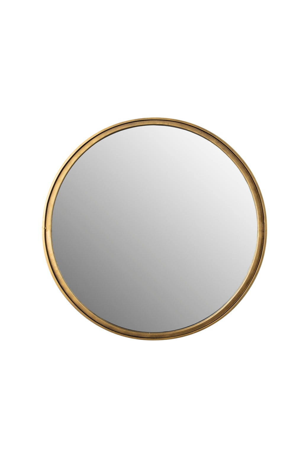 Matz Round - Mirror - Iron - Old Brass/Bronze
