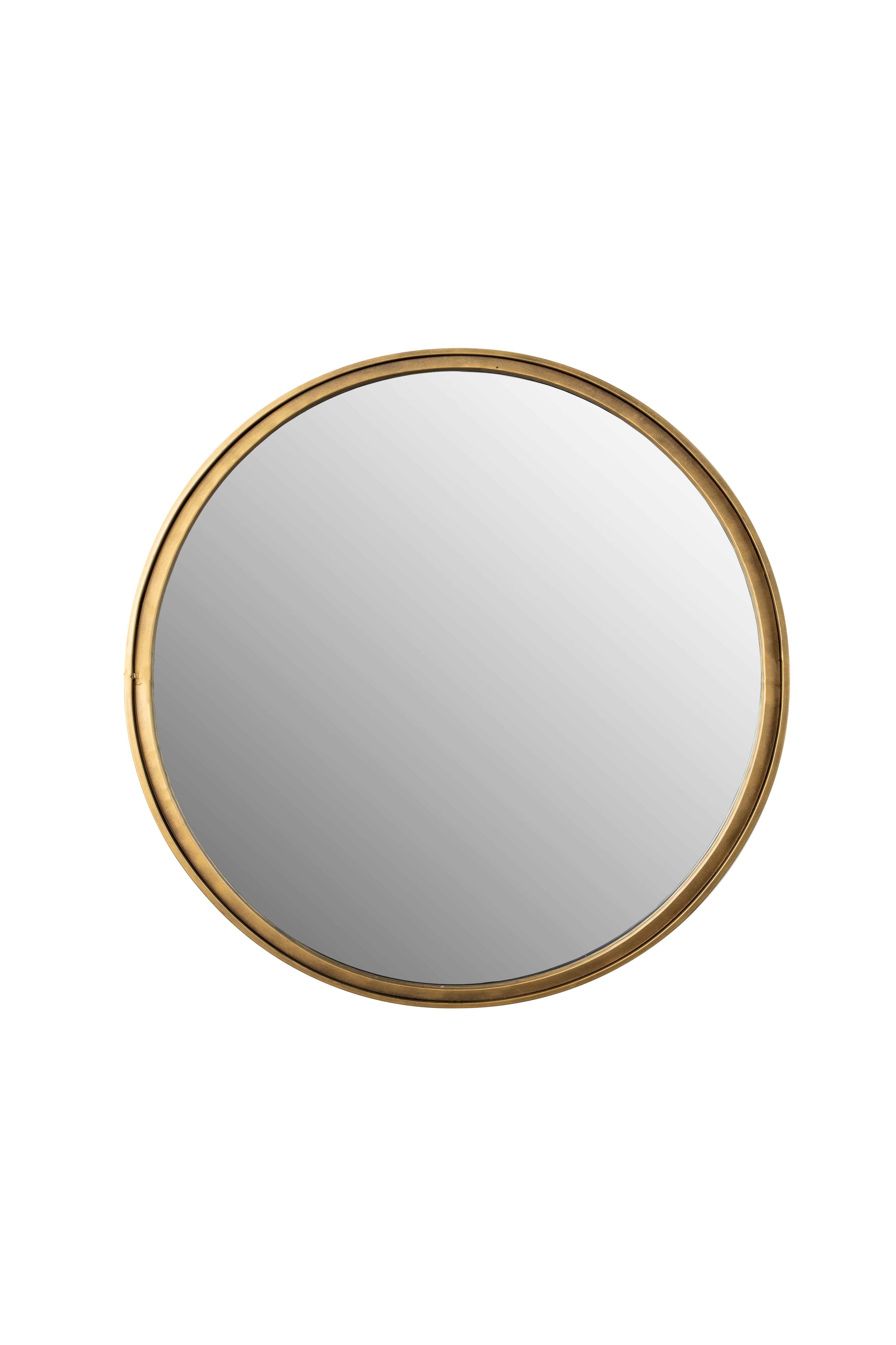 Matz Round - Mirror - Iron - Old Brass/Bronze