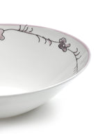 Midnight Flowers - Lot De 2 Bols Bas - M - Porcelaine Bone China - Foncé Viola