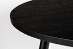 Mo 110' - Dining Room Table - Teak - Black