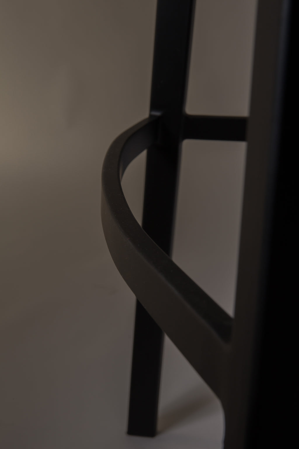 Franky - Tabouret - Similicuir (PU) - Noir
