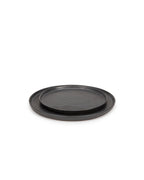 Pure - Assiette - L - Grès - Noir